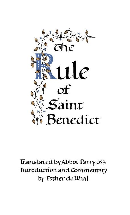 Produktbild: The Rule of Saint Benedict