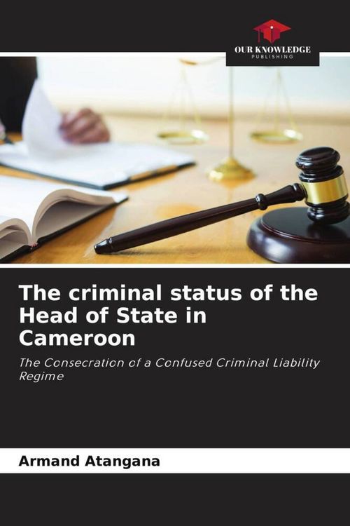 Produktbild: The criminal status of the Head of State in Cameroon