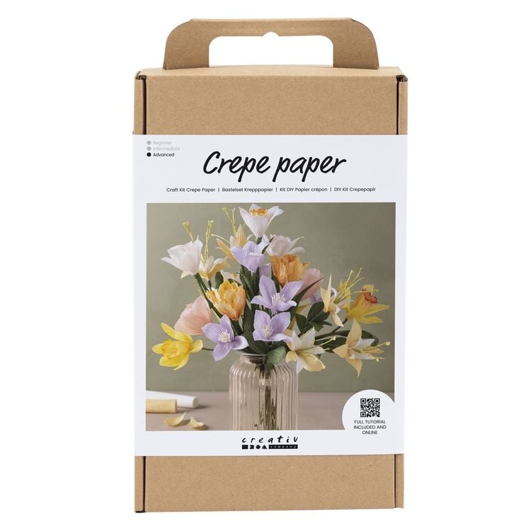 Produktbild: Creativ Company DIY Sets Krepppapier Kreativ Set, Kreativ Box