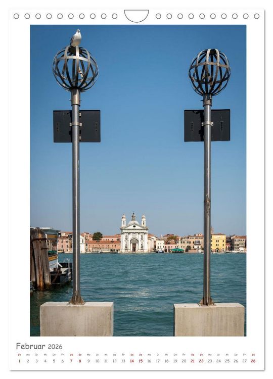 Produktbild: Venedig anders sehen (Wandkalender 2026 DIN A4 hoch), CALVENDO Monatskalender