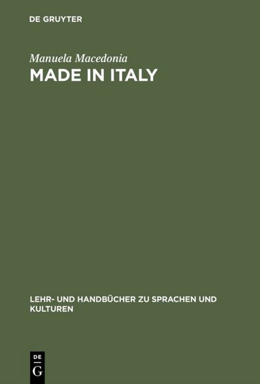 Produktbild: Made in Italy