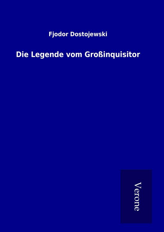 Produktbild: Die Legende vom Gro&szlig;inquisitor