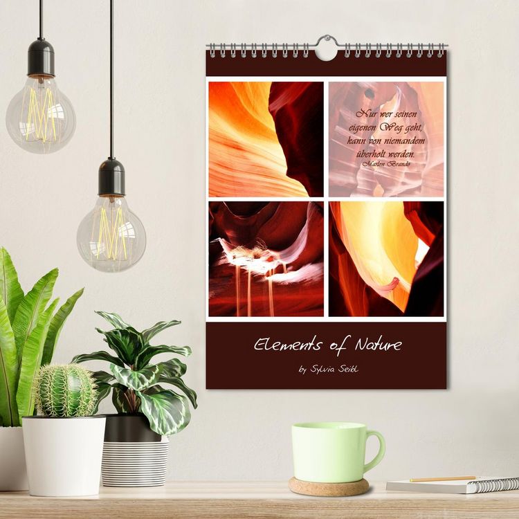 Produktbild: Elements of Nature (Wandkalender 2026 DIN A4 hoch), CALVENDO Monatskalender