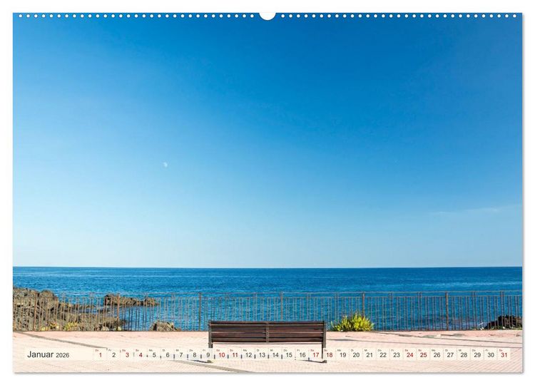 Produktbild: Sizilien: Trauminsel im Mittelmeer (hochwertiger Premium Wandkalender 2026 DIN A2 quer), Kunstdruck in Hochglanz