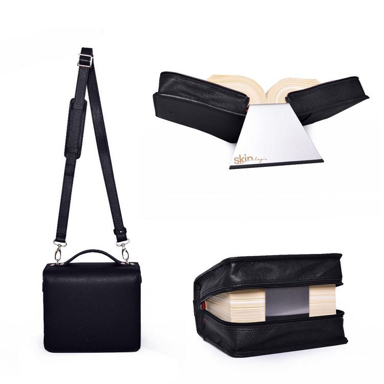 Produktbild: Buchh&uuml;llen-Tasche - schwarz