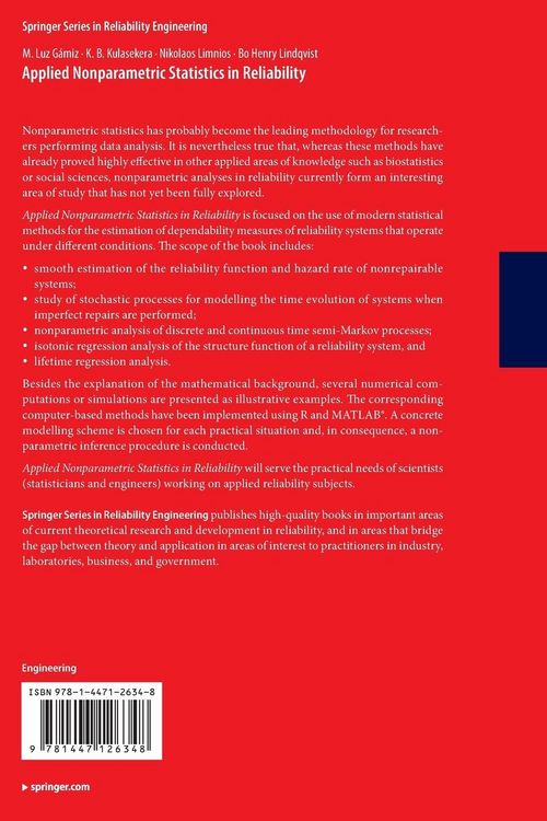 Produktbild: Applied Nonparametric Statistics in Reliability