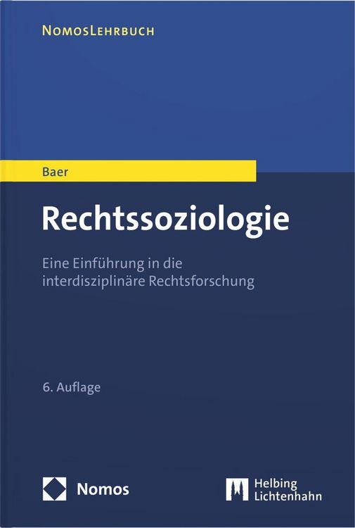 Produktbild: Rechtssoziologie