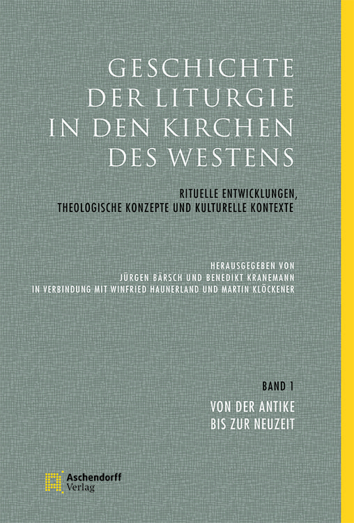 Produktbild: Geschichte der Liturgie in den Kirchen des Westens