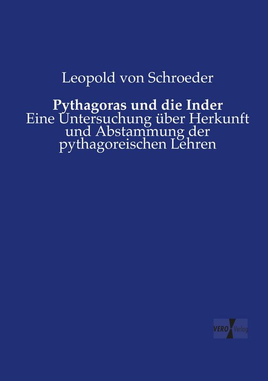 Produktbild: Pythagoras und die Inder