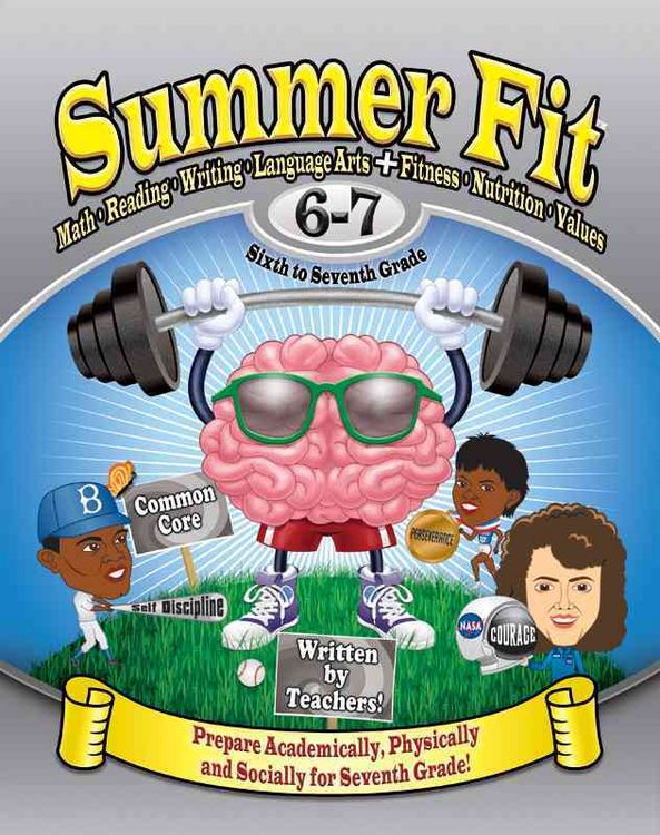 Produktbild: Workbk-Summer Fit Grade 6-7