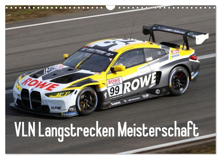 Produktbild: VLN Langstrecken Meisterschaft (Wandkalender 2026 DIN A3 quer), CALVENDO Monatskalender