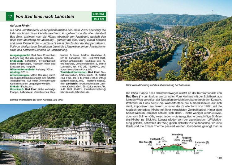 Produktbild: ROTHER Wanderf&uuml;hrer Lahnwanderweg