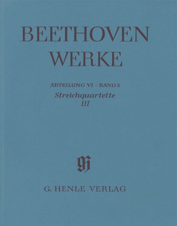 Produktbild: Beethoven, Ludwig van - Streichquartette III