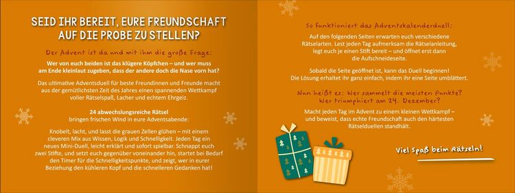 Produktbild: Das ultimative Adventsduell f&uuml;r beste Freunde. 24 Spiele &ndash; 1 Gewinner