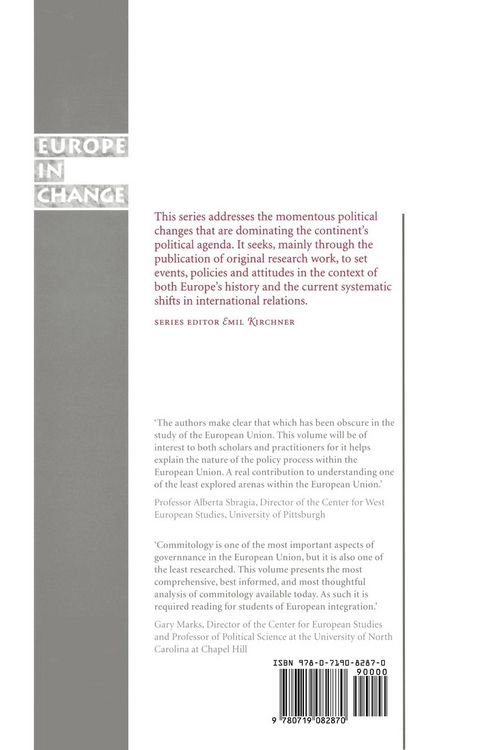 Produktbild: Committee governance in the European Union