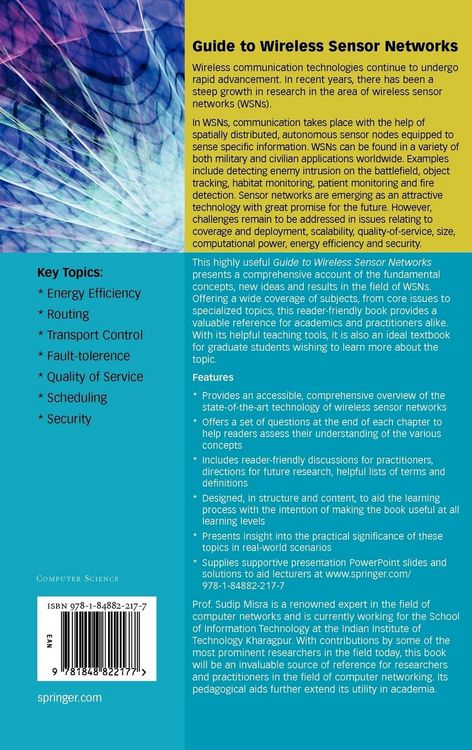 Produktbild: Guide to Wireless Sensor Networks