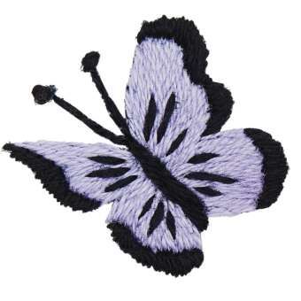 Produktbild: Stick & Stitch Packung, Schmetterlinge, bunt, 21 Stk., inkl.