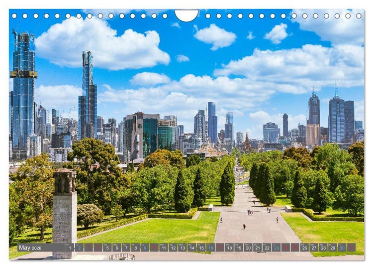 Produktbild: Australia - Metropolises &bull; Outback &bull; Rainforest &bull; Koalas (Wall Calendar 2026 DIN A4 landscape), CALVENDO 12 Month Wall Calendar