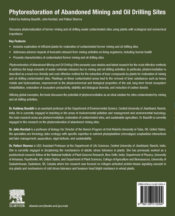 Produktbild: Phytorestoration of Abandoned Mining and Oil Drilling Sites