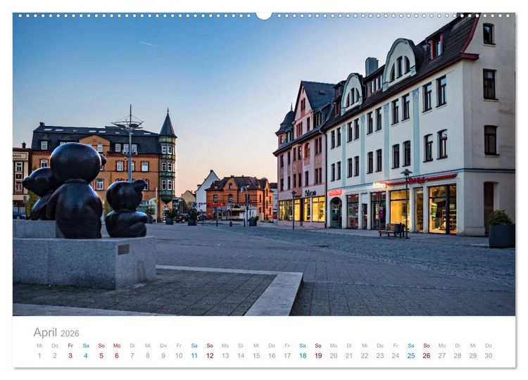 Produktbild: Sonneberg - Spielzeugstadt im Th&uuml;ringer Wald (Wandkalender 2026 DIN A2 quer), CALVENDO Monatskalender