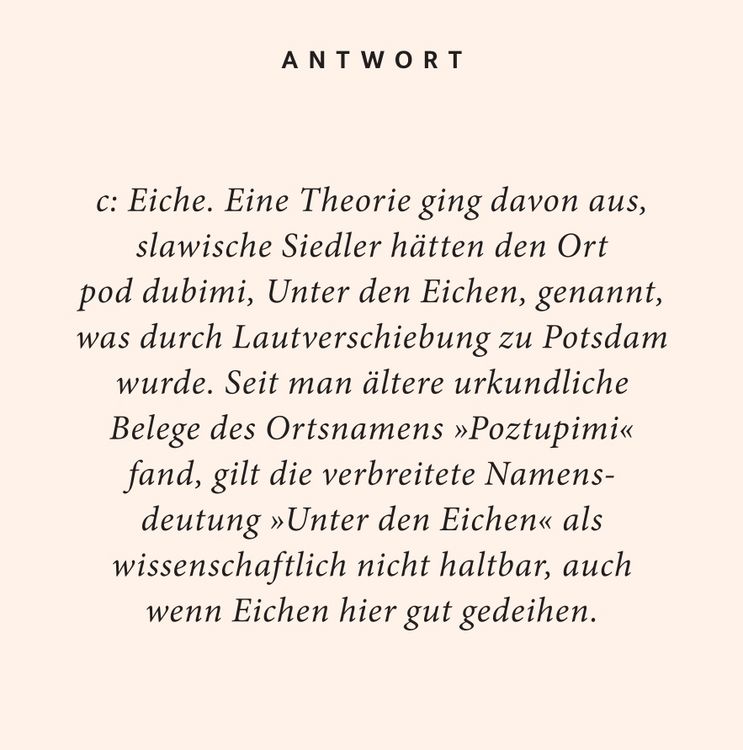 Produktbild: Potsdam-Quiz