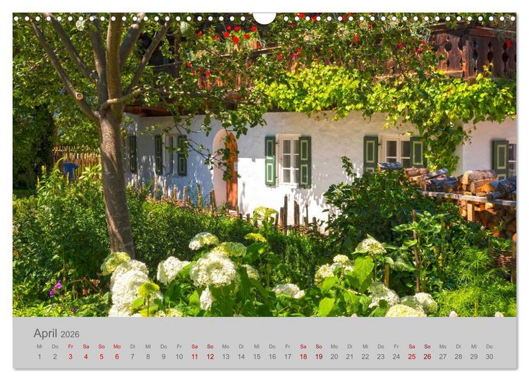 Produktbild: Garmisch-Partenkirchen Werdenfelser Land (Wandkalender 2026 DIN A3 quer), CALVENDO Monatskalender