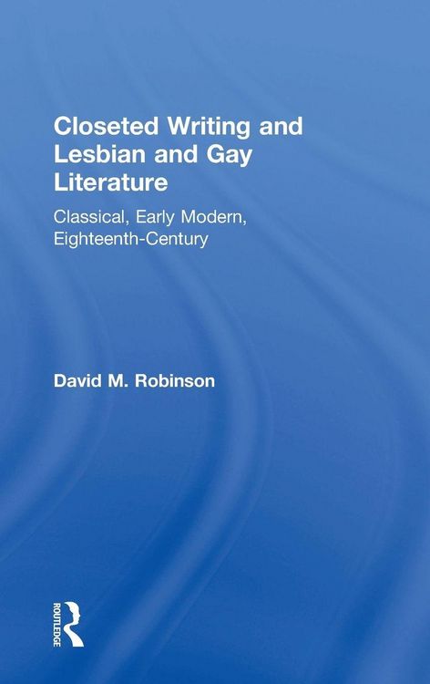 Produktbild: Closeted Writing and Lesbian and Gay Literature