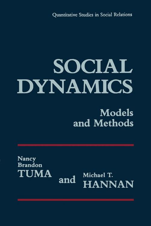 Produktbild: Social Dynamics Models and Methods