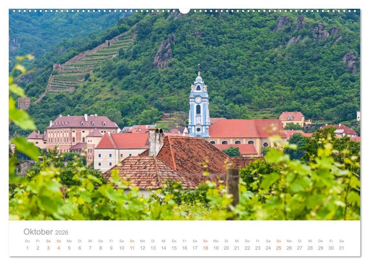 Produktbild: &Ouml;sterreich Rundreise (hochwertiger Premium Wandkalender 2026 DIN A2 quer), Kunstdruck in Hochglanz