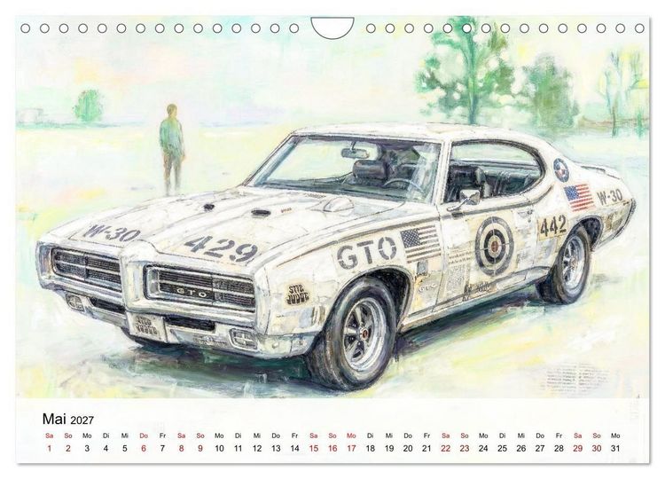 Produktbild: Steroide auf vier R&auml;dern (Wandkalender 2027 DIN A4 quer), CALVENDO Monatskalender