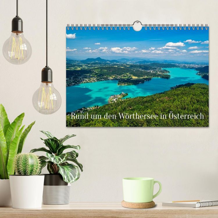 Produktbild: Rund um den W&ouml;rthersee in &Ouml;sterreich (Wandkalender 2026 DIN A4 quer), CALVENDO Monatskalender