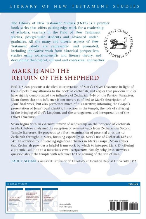 Produktbild: Mark 13 and the Return of the Shepherd