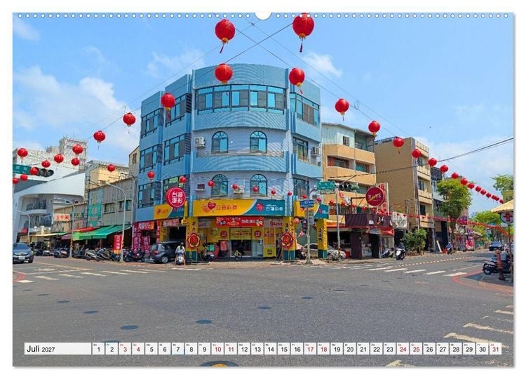 Produktbild: Taiwan &ndash; Entdeckungsreise durch eine verborgene Perle (hochwertiger Premium Wandkalender 2027 DIN A2 quer), Kunstdruck in Hochglanz