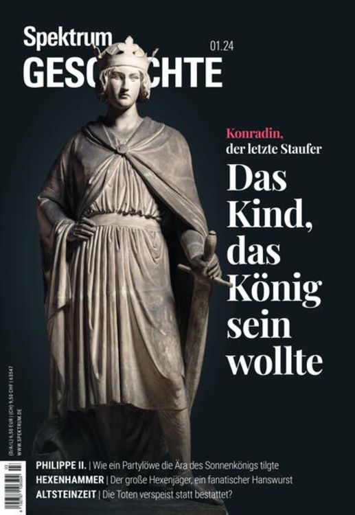 Produktbild: Spektrum Geschichte 1/2024 Konradin, der letzte Staufer