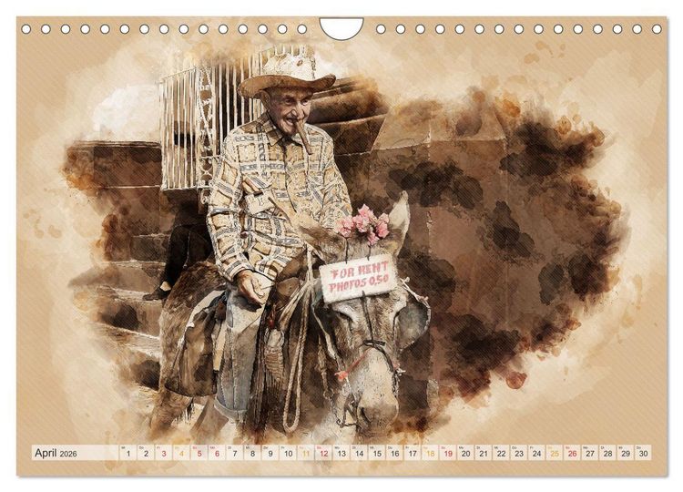 Produktbild: Cuba - Inselstaat in der Karibik (Wandkalender 2026 DIN A4 quer), CALVENDO Monatskalender