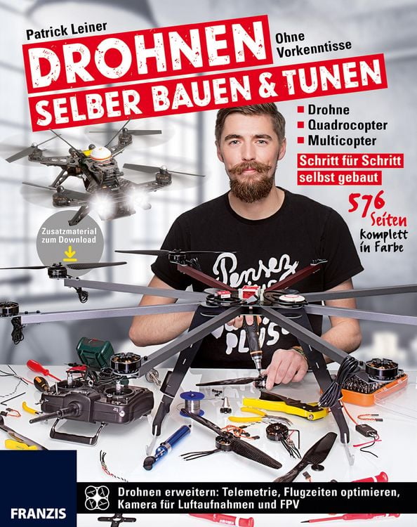 Produktbild: Drohnen selber bauen & tunen
