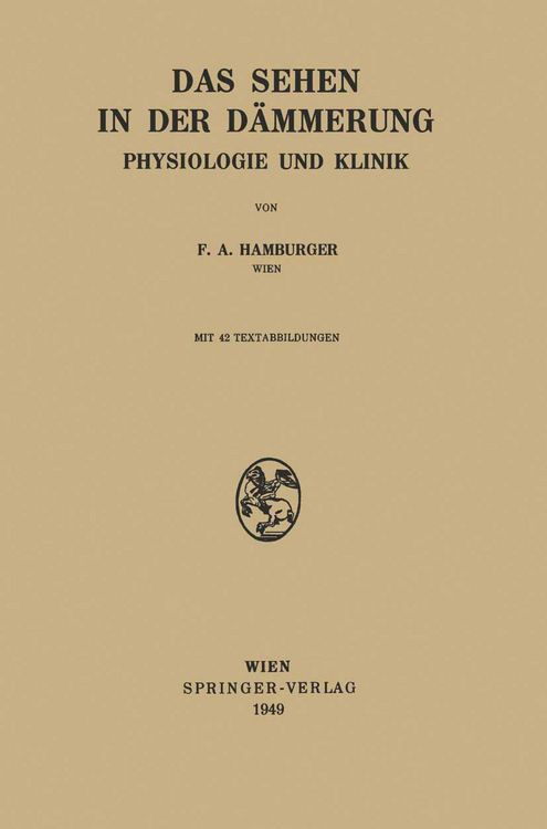 Produktbild: Das Sehen in der D&auml;mmerung