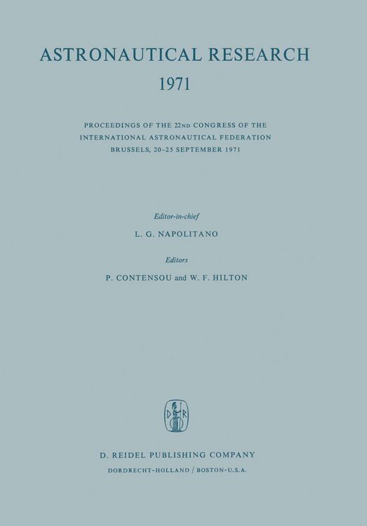 Produktbild: Astronautical Research 1971