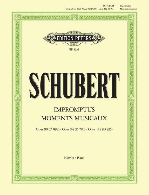 Produktbild: Impromptus, Moments Musicaux
