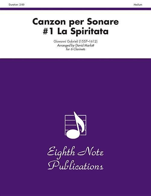 Produktbild: Gabrieli, G: Canzon Per Sonare #1 La Spiritata