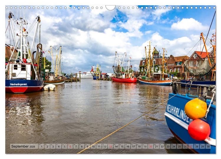 Produktbild: Strandlust Nordsee-Liebe (Wandkalender 2026 DIN A3 quer), CALVENDO Monatskalender