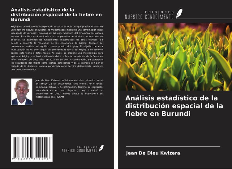 Produktbild: An&aacute;lisis estad&iacute;stico de la distribuci&oacute;n espacial de la fiebre en Burundi