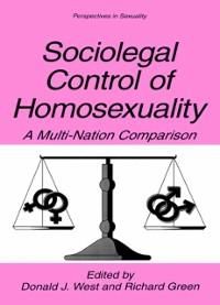 Produktbild: Sociolegal Control of Homosexuality