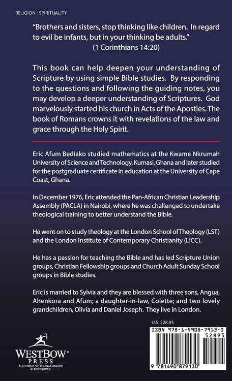 Produktbild: Acts of The Apostles and Romans-A Devotional Bible Study