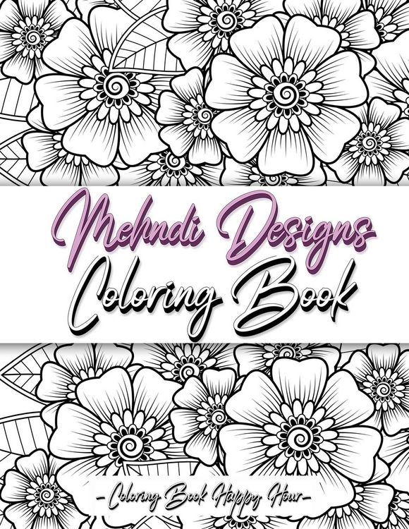 Produktbild: Mehndi Design Coloring Book