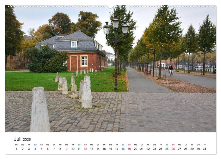 Produktbild: M&uuml;nster - die liebenswerte Fahrradstadt (Wandkalender 2026 DIN A2 quer), CALVENDO Monatskalender