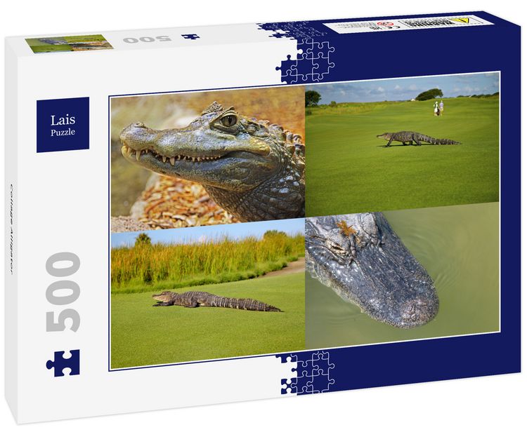 Produktbild: Lais Puzzle Collage Alligator 500 Teile