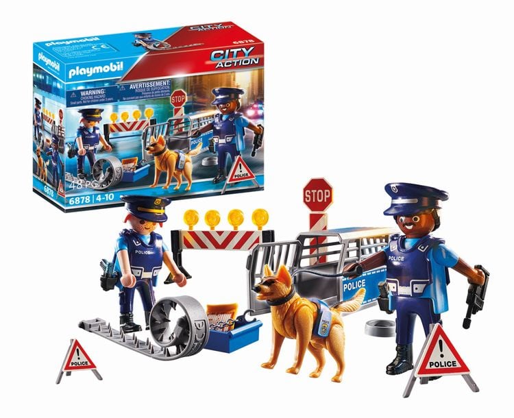 PLAYMOBIL® 6878 Polizei-Straßensperre