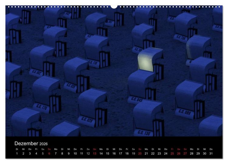 Produktbild: Traumhafte Ostseek&uuml;ste (Wandkalender 2026 DIN A2 quer), CALVENDO Monatskalender