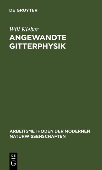 Produktbild: Angewandte Gitterphysik